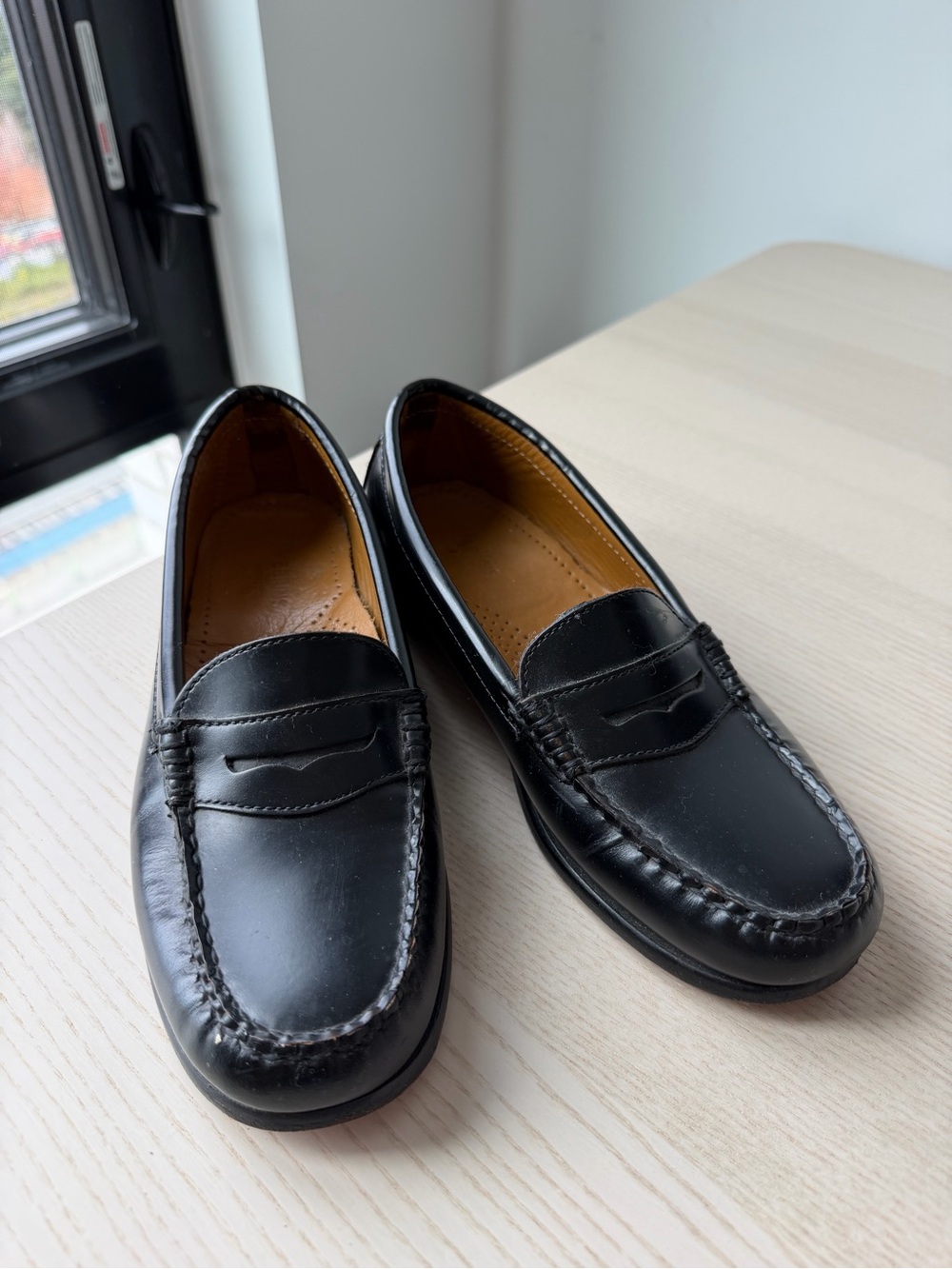 GH Bass Weejuns - Classic Black Leather Penny Loafers